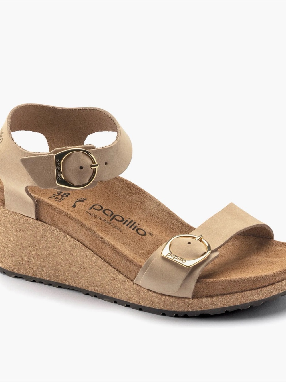 ✨ FREE SHIP ✨ Birkenstock Papillio Soley Ring Buckle Wedge Sandals - worn once!